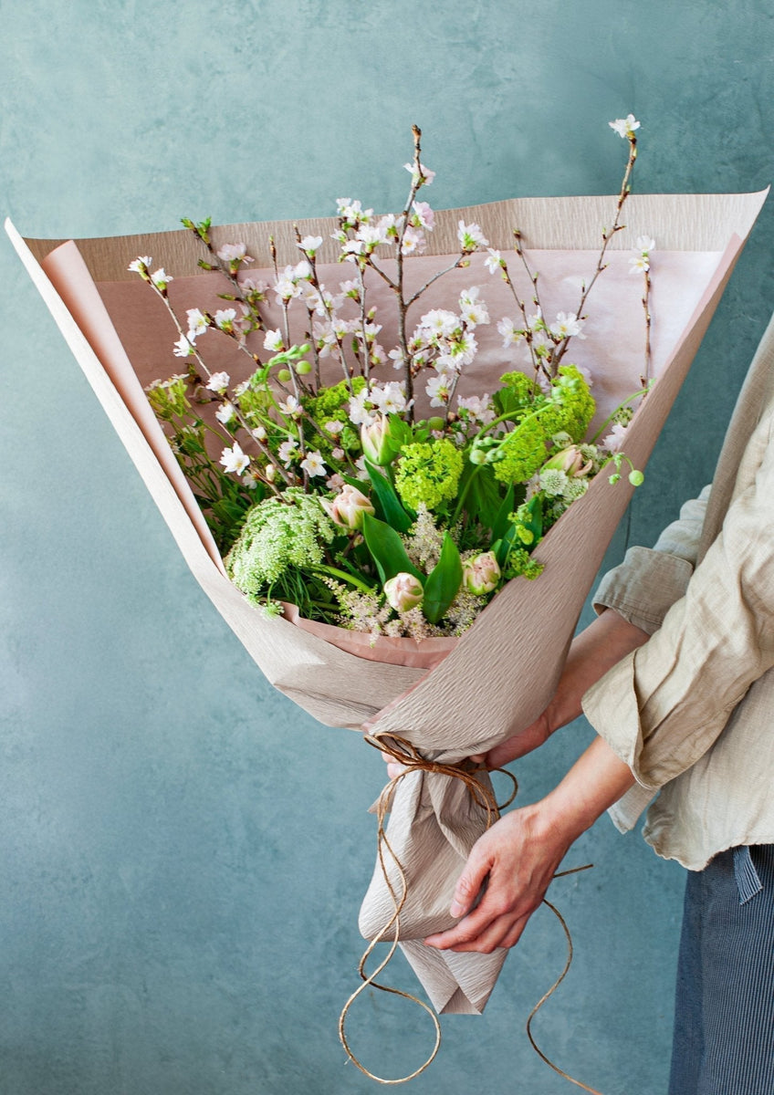 真作 空沢てつ 「花束」 monthly_bouquet_006_001_9b9648