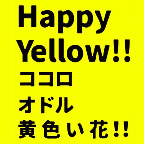 Happy Yellow!! - &YOUKAEN (アンドユーカエン)