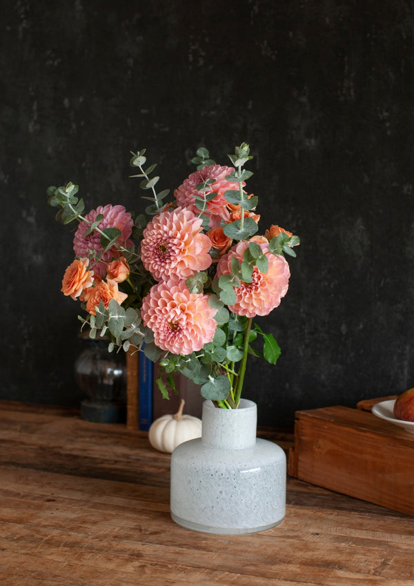 【秋 限定】ダリアを使った季節の花束「Coral Fall」【ブーケ】