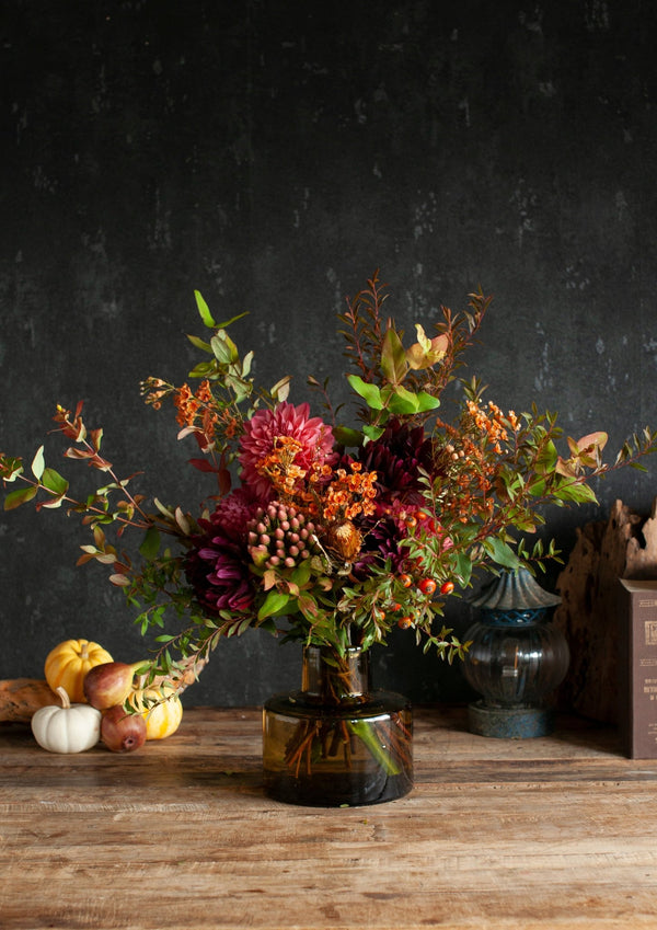 【秋 限定】ダリアを使った季節の花束 「Feel Autumn」【ブーケ】