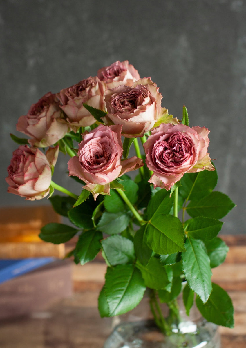 大きめ/ベージュとローズピンクの上品なバラのラグ　No.699 大きめ/ベージュとローズピンクの上品なバラのラグ No.699 大きめ