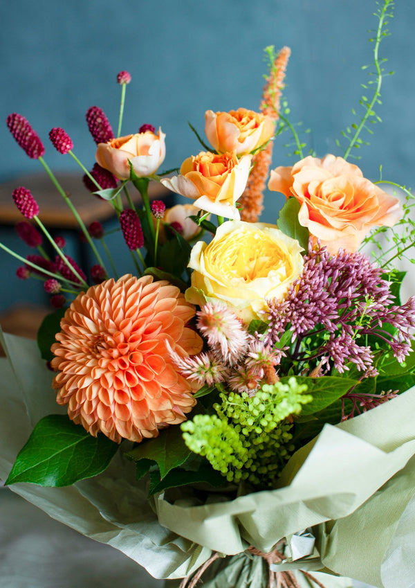 2024年敬老の日ギフト そのまま飾れる! 秋のお花を使った 敬老の日限定・洋風の花束 「daidai」