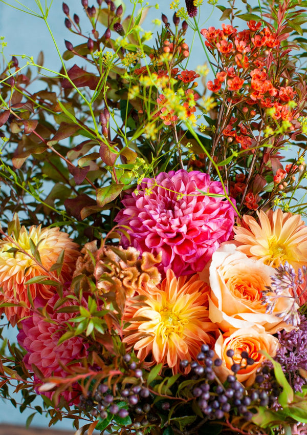 2024年敬老の日ギフト  秋のお花を使った 敬老の日限定・洋風のSpecial花束 「秋の粧い」【期間限定 敬老の日 フラワーアレンジメント】