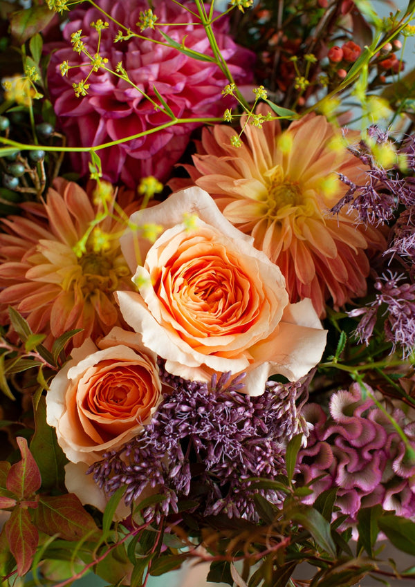 2024年敬老の日ギフト  秋のお花を使った 敬老の日限定・洋風のSpecial花束 「秋の粧い」【期間限定 敬老の日 フラワーアレンジメント】