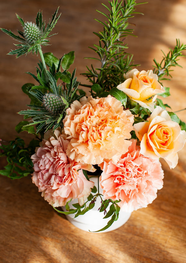 【母の日】アレンジメント - S - オレンジ | あたたかな光をお部屋に - &YOUKAEN (アンドユーカエン)