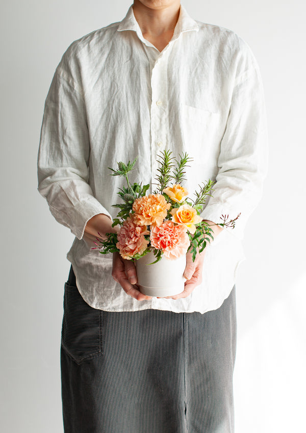 【母の日】アレンジメント - S - オレンジ | あたたかな光をお部屋に - &YOUKAEN (アンドユーカエン)