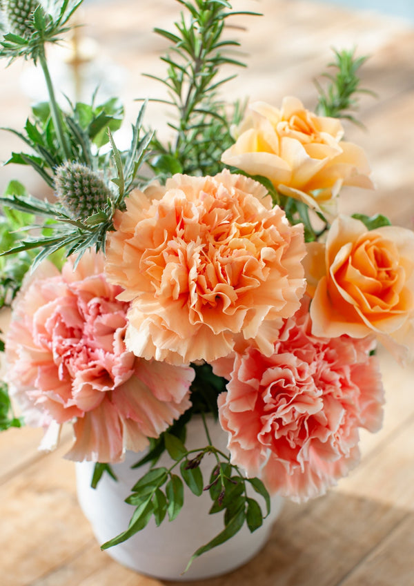 【母の日】アレンジメント - S - オレンジ | あたたかな光をお部屋に - &YOUKAEN (アンドユーカエン)