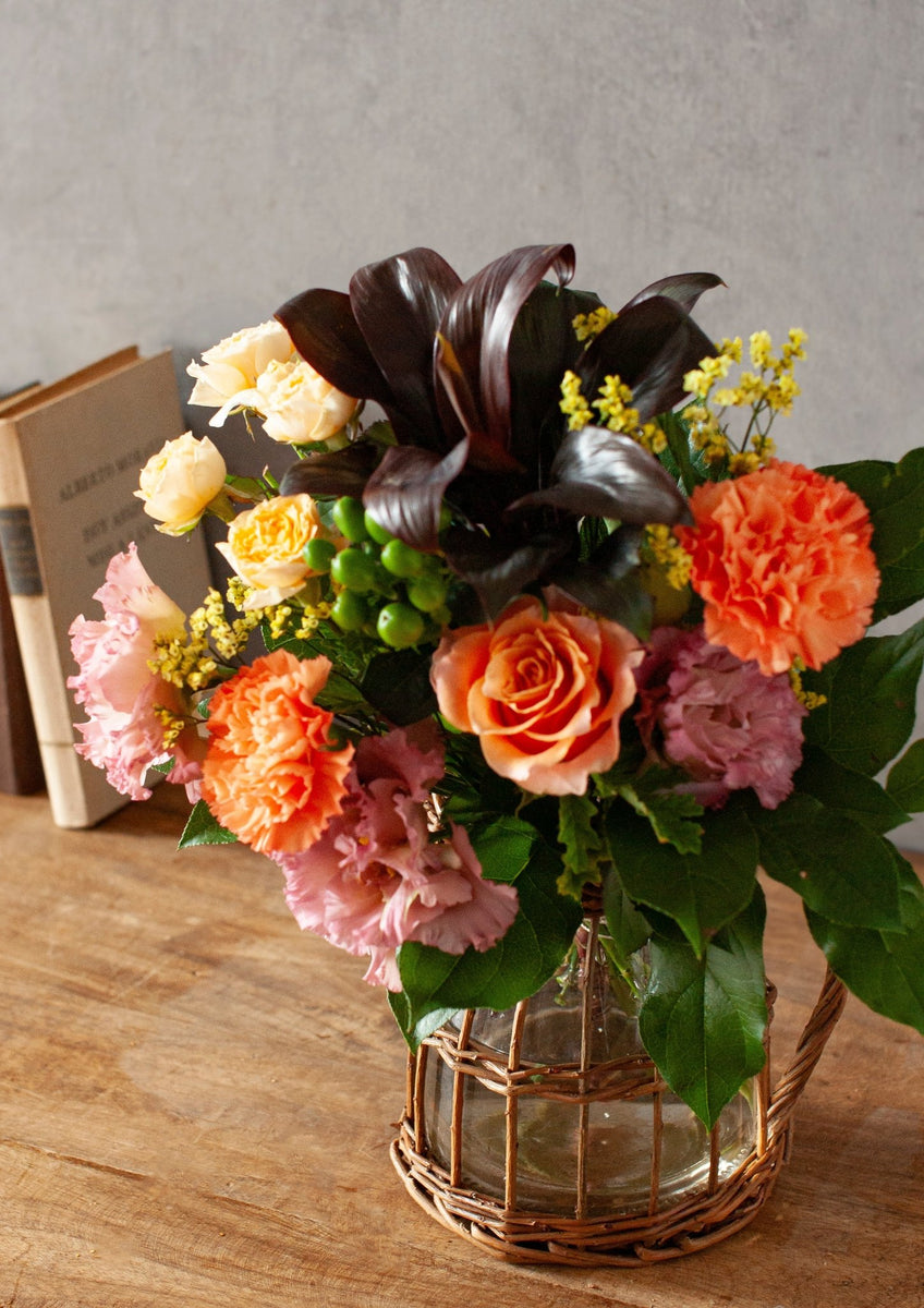 極美品✨TOCCA SPRING BOUQUET 2 オレンジ系 standard_bouquet_orange_006_00