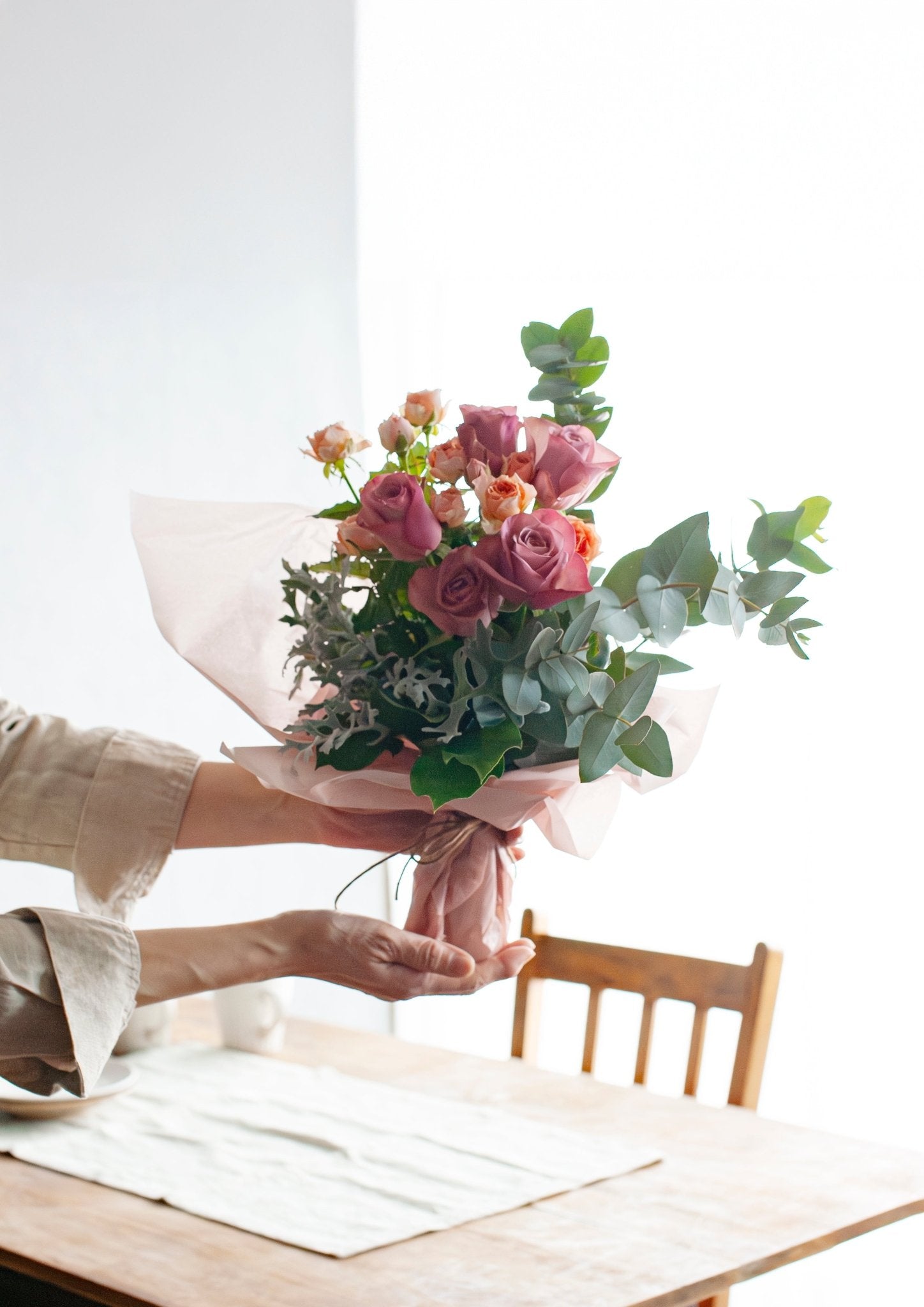 季節を愉しむローズブーケ 「roses roses」