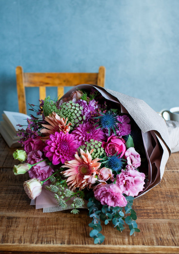 【花束】お祝いにおすすめの花束 GRサイズ ピンク系「classe rose」