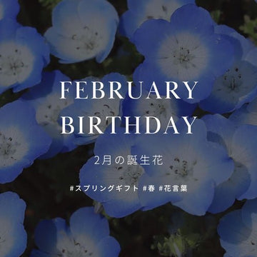 2月の誕生花 誕生日の花と花言葉の一覧 - &YOUKAEN (アンドユーカエン)