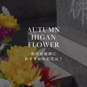 秋のお彼岸にはどんな花を飾る？ご仏壇におすすめのフラワーギフト - &YOUKAEN (アンドユーカエン)