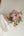 【ウェディングブーケ】Shabby-Sweet くすみピンクのラウンドブーケ ブートニア付き【造花のブーケ】