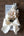 【ヘッドドレス】ホワイト&ゴールドのヘッドドレス【前撮り・二次会】