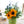 【2024年父の日の花】ひまわりのフラワーアレンジメント サンリッチブルー Mサイズ