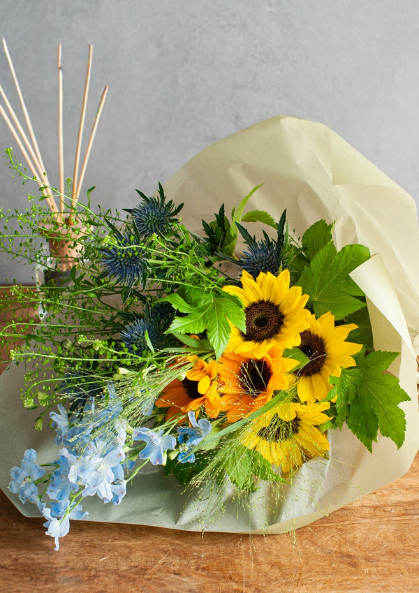 【2025年父の日の花】ひまわりの花束「スカイレモネード」 - &YOUKAEN (アンドユーカエン)