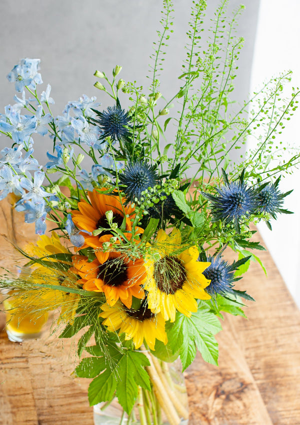 【2025年父の日の花】ひまわりの花束「スカイレモネード」 - &YOUKAEN (アンドユーカエン)