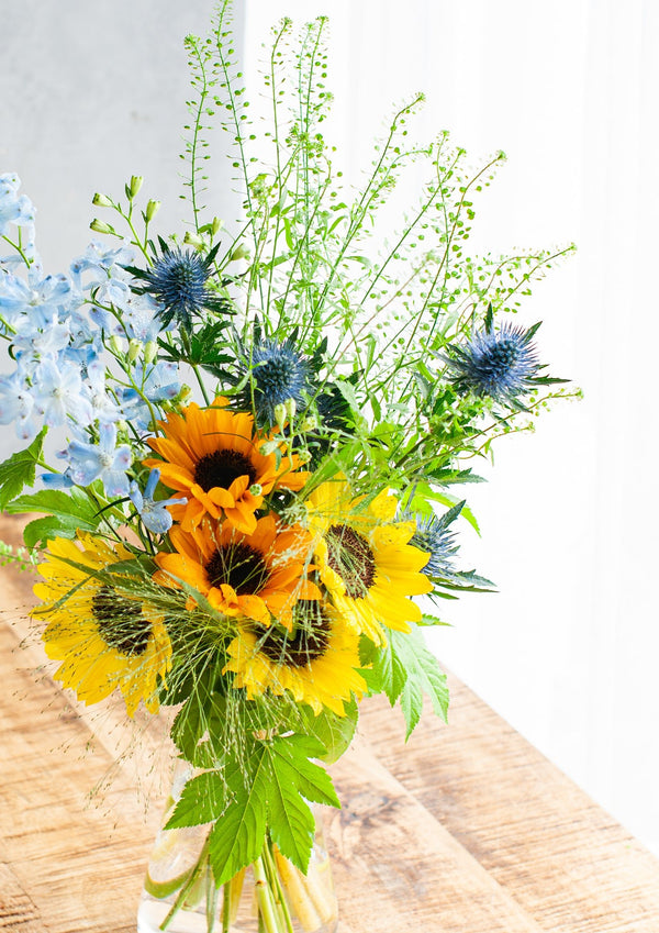【2025年父の日の花】ひまわりの花束「スカイレモネード」 - &YOUKAEN (アンドユーカエン)