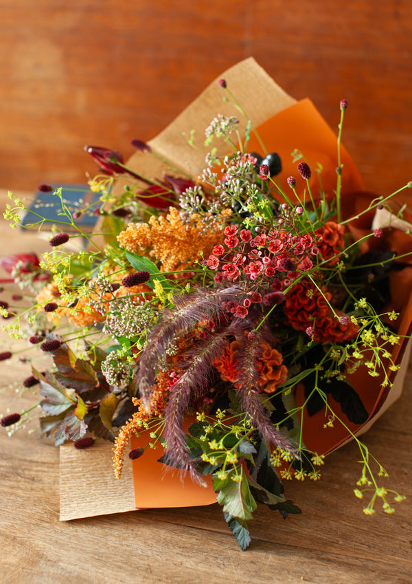 【期間限定】9月を届ける！秋の始まりを知らせる花束「Autumn field」 - &YOUKAEN (アンドユーカエン)