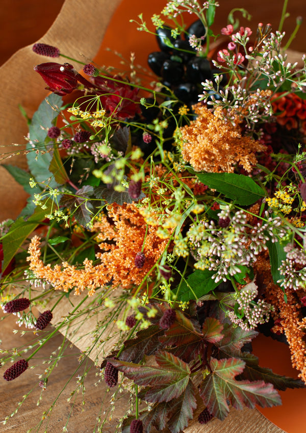 【期間限定】9月を届ける！秋の始まりを知らせる花束「Autumn field」 - &YOUKAEN (アンドユーカエン)
