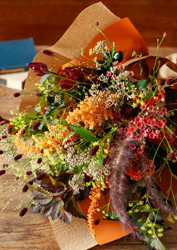 【期間限定】9月を届ける！秋の始まりを知らせる花束「Autumn field」 - &YOUKAEN (アンドユーカエン)