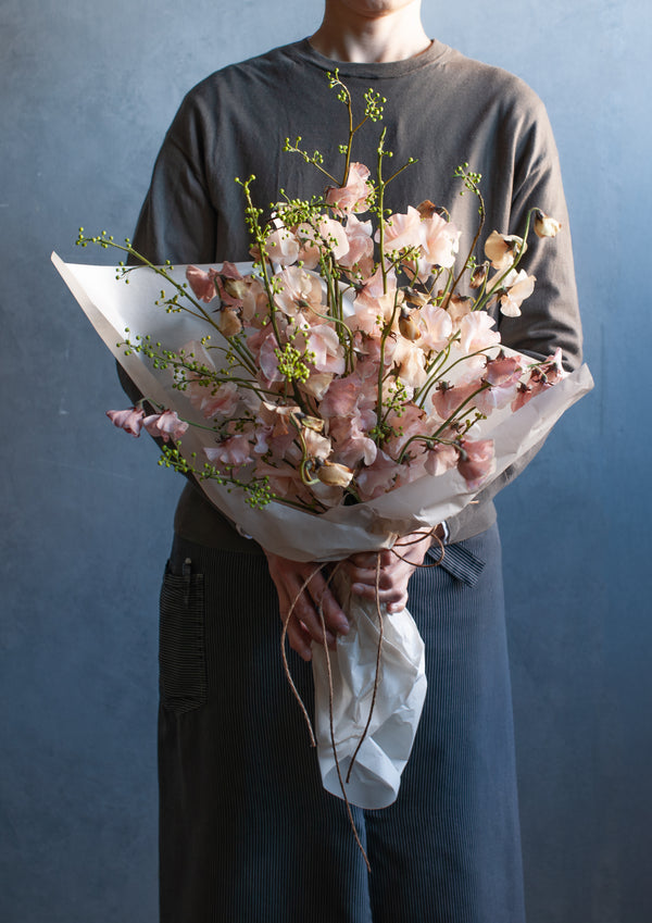 【期間限定】1月をお届け！春の足音が聞こえる花束「springish」