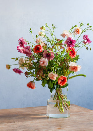 【期間限定】2月をお届け！春の気配を運ぶラナンキュラスの花束「petal joy」 - &YOUKAEN (アンドユーカエン)