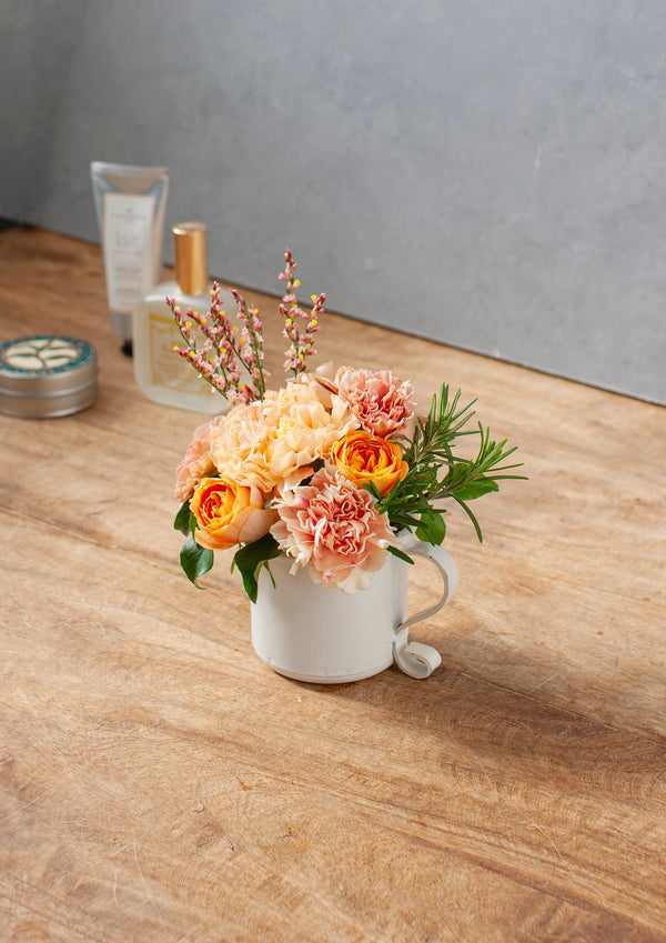 【母の日】アレンジメント - S - オレンジ - &YOUKAEN (アンドユーカエン)