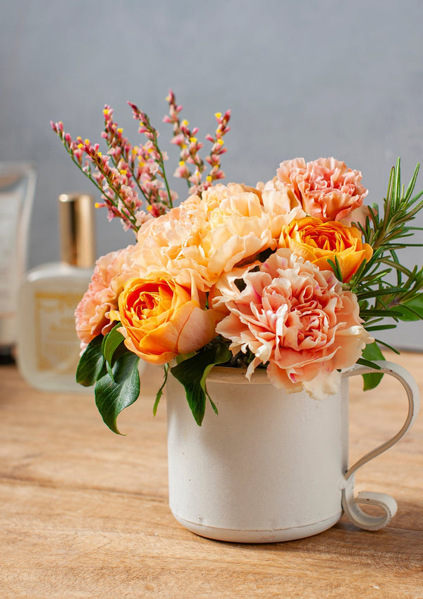 【母の日】アレンジメント - S - オレンジ - &YOUKAEN (アンドユーカエン)