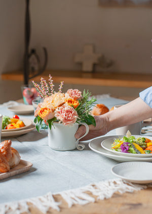 【母の日】アレンジメント - S - オレンジ - &YOUKAEN (アンドユーカエン)