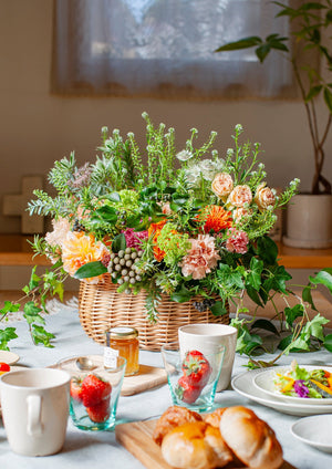 【母の日】アレンジメント - XL - オレンジ - &YOUKAEN (アンドユーカエン)