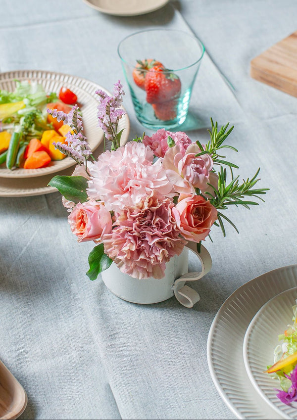 【母の日】アレンジメント - S - ピンク - &YOUKAEN (アンドユーカエン)