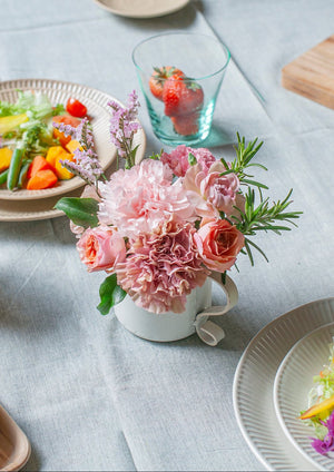 【母の日】アレンジメント - S - ピンク - &YOUKAEN (アンドユーカエン)