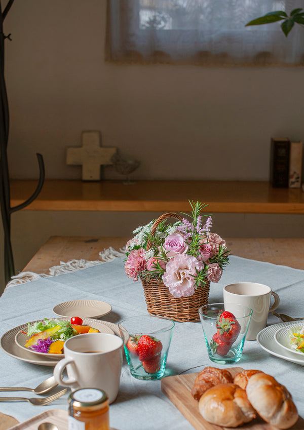 【母の日】アレンジメント - M - ピンク - &YOUKAEN (アンドユーカエン)