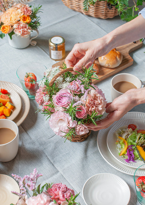 【母の日】アレンジメント - M - ピンク - &YOUKAEN (アンドユーカエン)