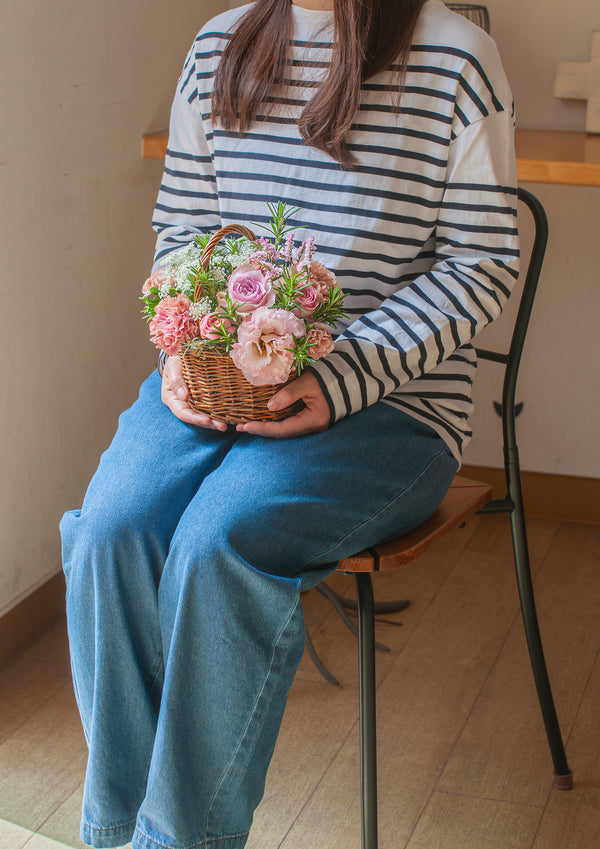 【母の日】アレンジメント - M - ピンク - &YOUKAEN (アンドユーカエン)