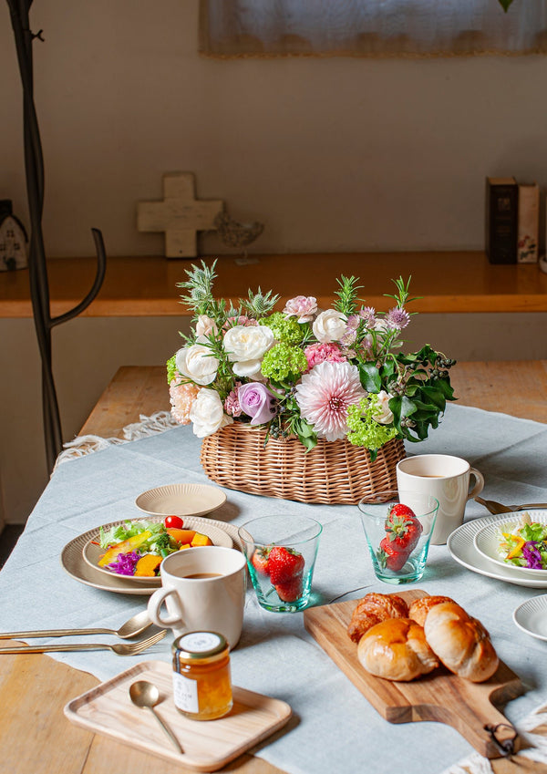 【母の日】アレンジメント - L - ピンク - &YOUKAEN (アンドユーカエン)