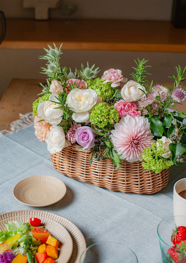 【母の日】アレンジメント - L - ピンク - &YOUKAEN (アンドユーカエン)