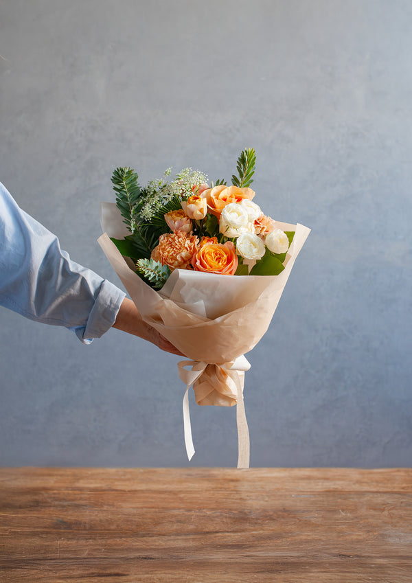 【母の日】花束 - M - オレンジ - &YOUKAEN (アンドユーカエン)