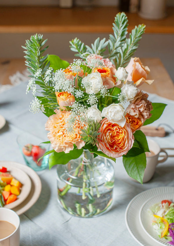 【母の日】花束 - M - オレンジ - &YOUKAEN (アンドユーカエン)