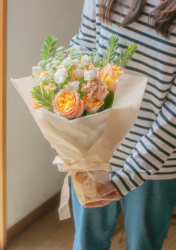 【母の日】花束 - M - オレンジ - &YOUKAEN (アンドユーカエン)