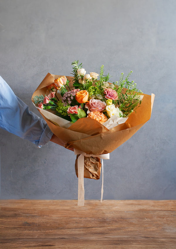 【母の日】花束 - L - オレンジ - &YOUKAEN (アンドユーカエン)