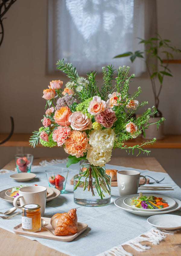 【母の日】花束 - L - オレンジ - &YOUKAEN (アンドユーカエン)