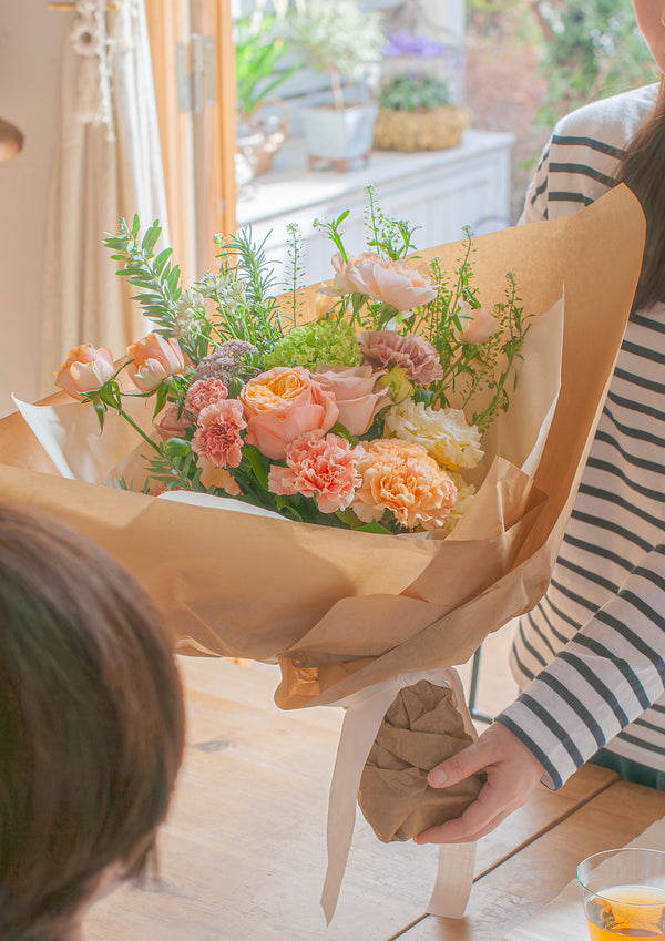 【母の日】花束 - L - オレンジ - &YOUKAEN (アンドユーカエン)