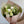 母の日ブーケM 「ジョリー ブラン」&ハンドメイドグラスセット【2024年母の日限定 おしゃれな花束ギフト】