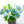 【おしゃれなお供え花】ブルーホワイトのお供え花のアレンジメント【アレンジメント】 - &YOUKAEN (アンドユーカエン)
