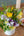 [Spring Arrangement] Perfect for a flower gift! Spring flower arrangement (Size S) in yellow and purple [Spring Gift 2026]