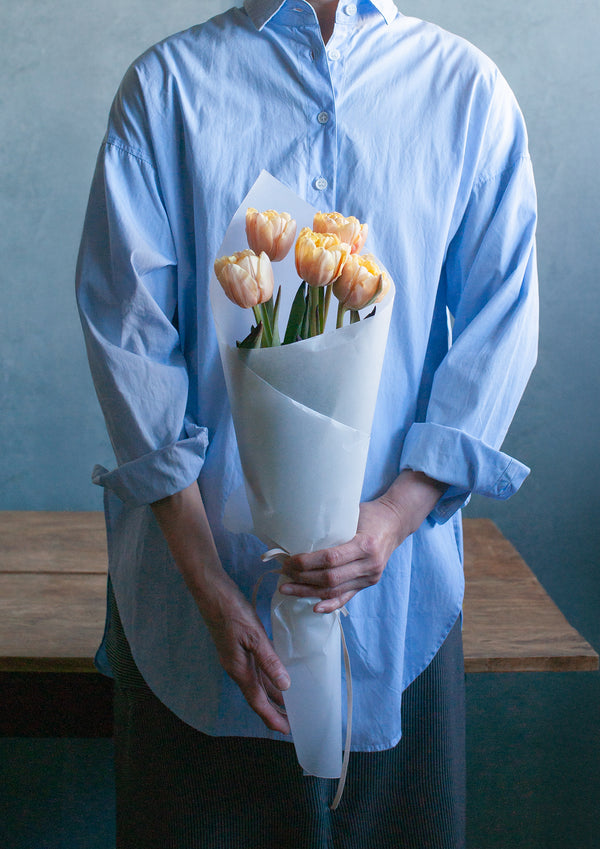 Re:think tulip セピア染めチューリップ 5本 - &YOUKAEN (アンドユーカエン)