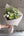 ホワイトのバラと季節のグリーンの花束 Mサイズ - &YOUKAEN (アンドユーカエン)