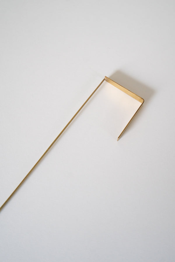 【リース用ドアフック】真鍮素材のおしゃれなドアフック - &YOUKAEN (アンドユーカエン)